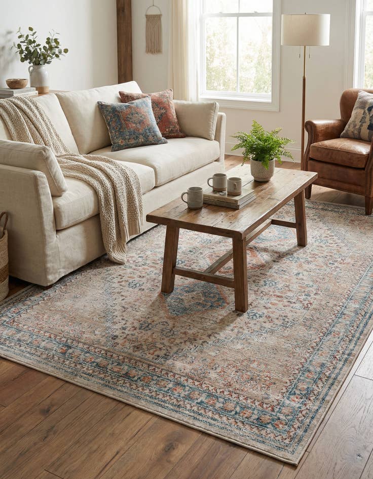 Detail image of 5' 3 x 8' Newport Rug