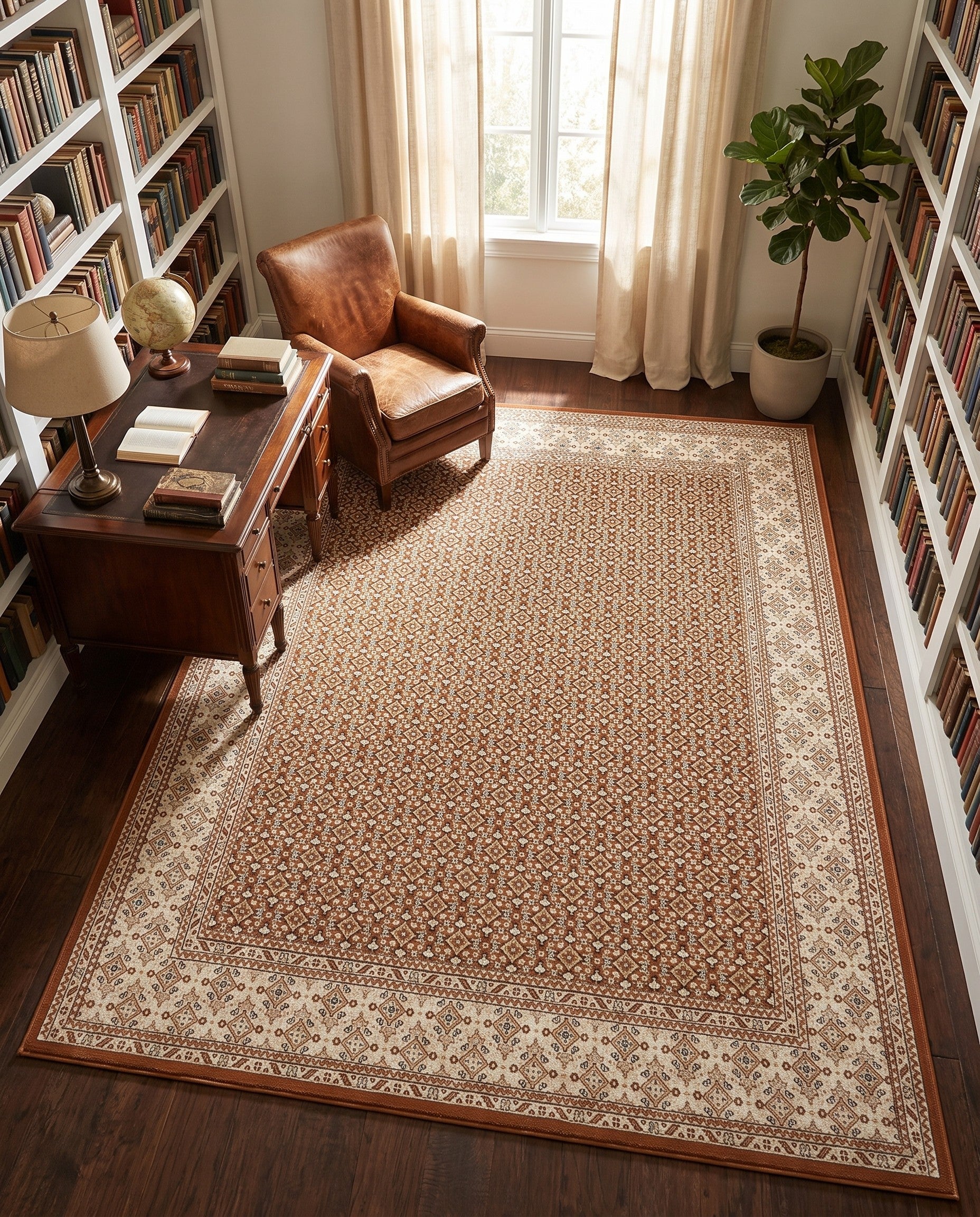 7' 10 x 10' Nain Design Rug