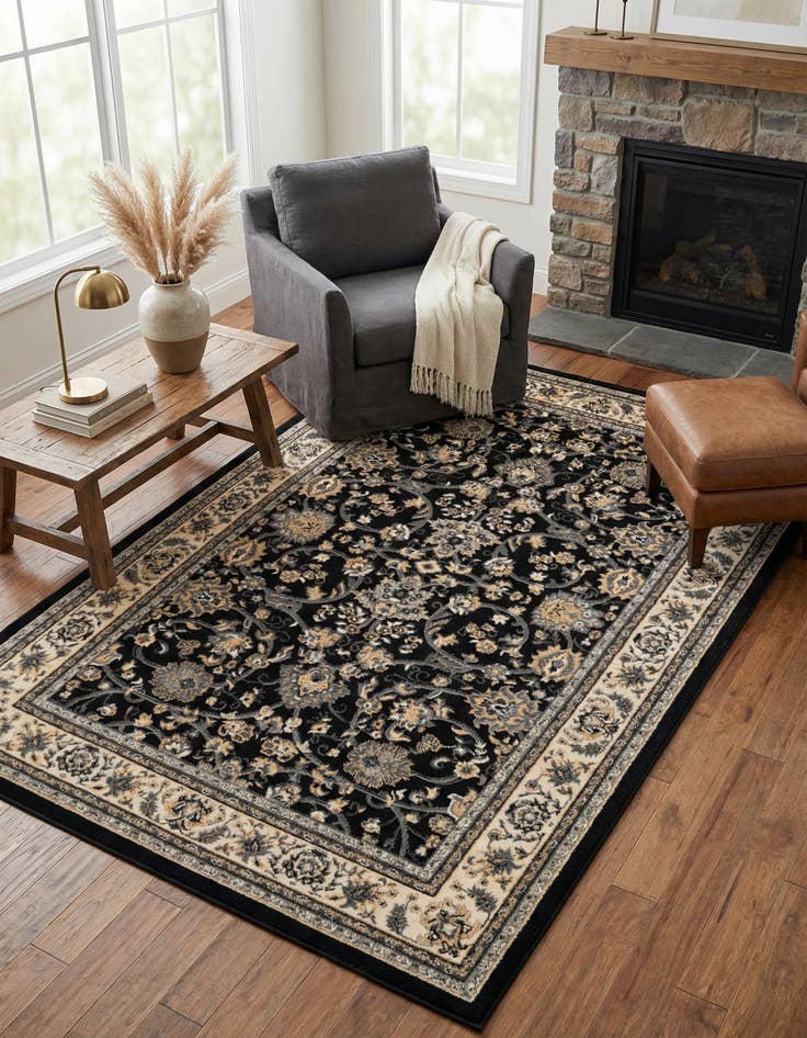 Detail image of 5' 3 x 8' Yasmin Rug