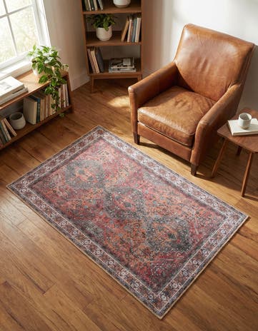 3' 6 x 5' 6 Washable Timeless Rug