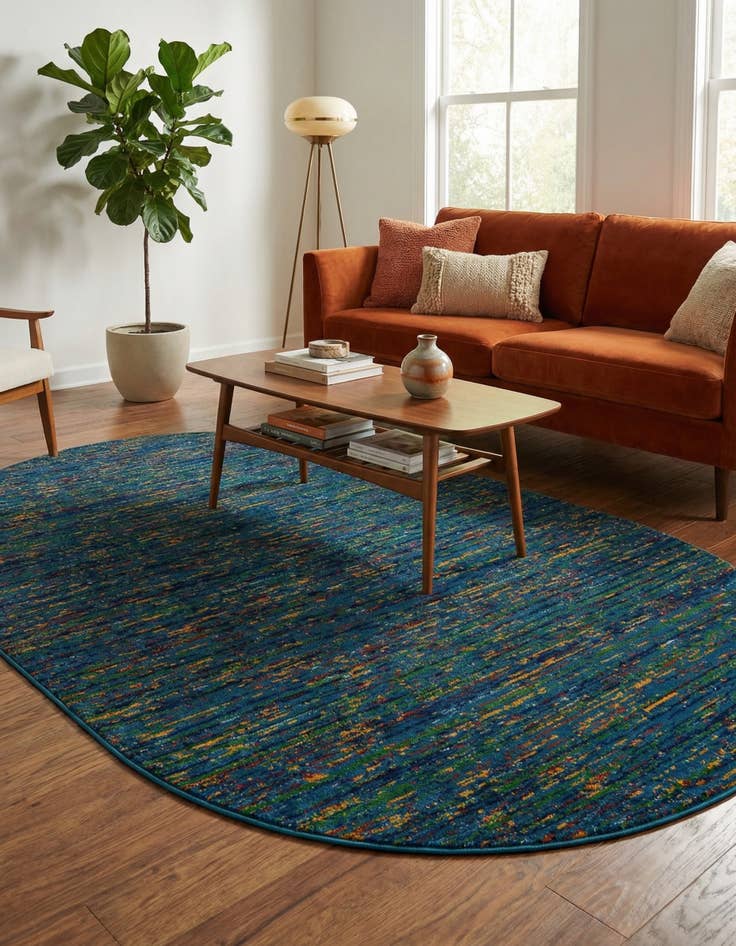 Detail image of 5' 3 x 8' Calypso Oval Rug