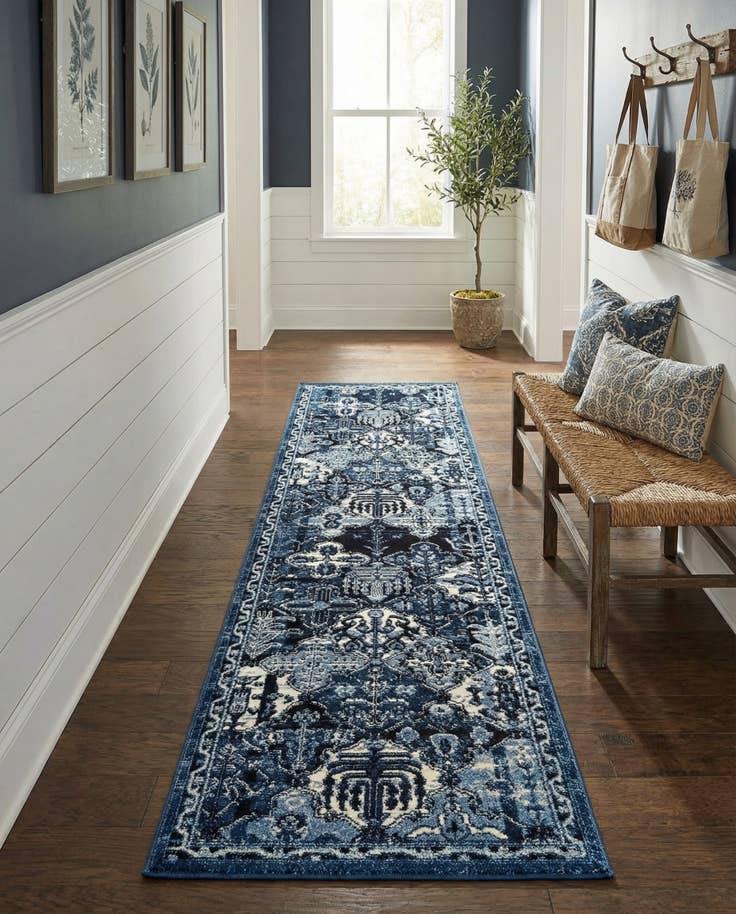 Detail image of 2' 7 x 10' Miranda Runner Rug