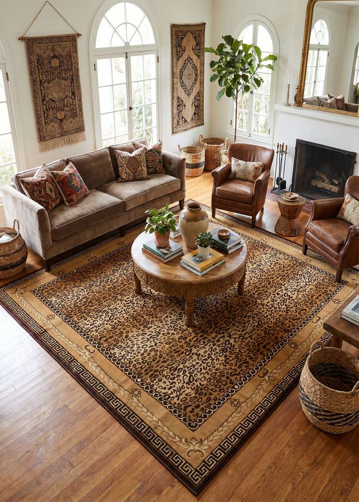 12' x 12' Safari Square Rug