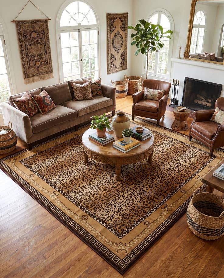 Detail image of 12' x 12' Safari Square Rug