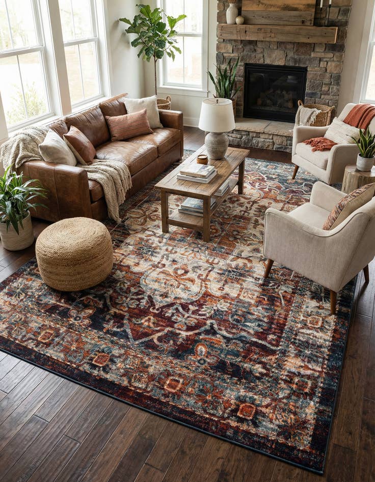 Detail image of 7' 10 x 11' Isabella Rug