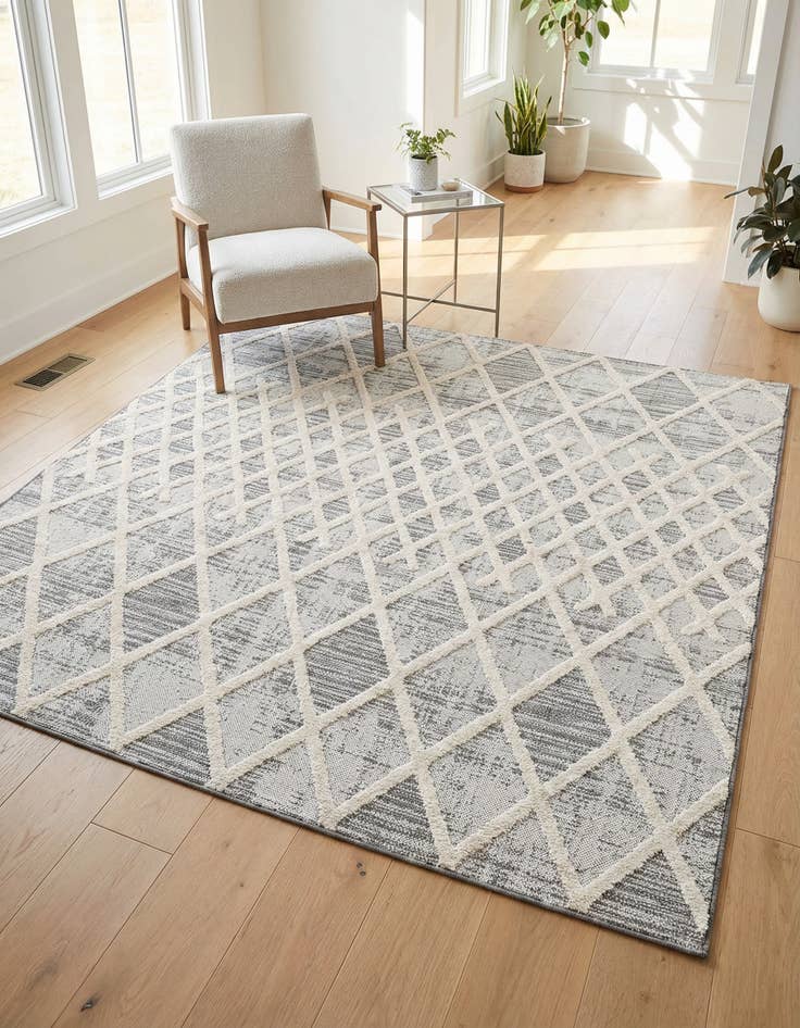 Detail image of 7' 10 x 7' 10 Arlo Square Rug