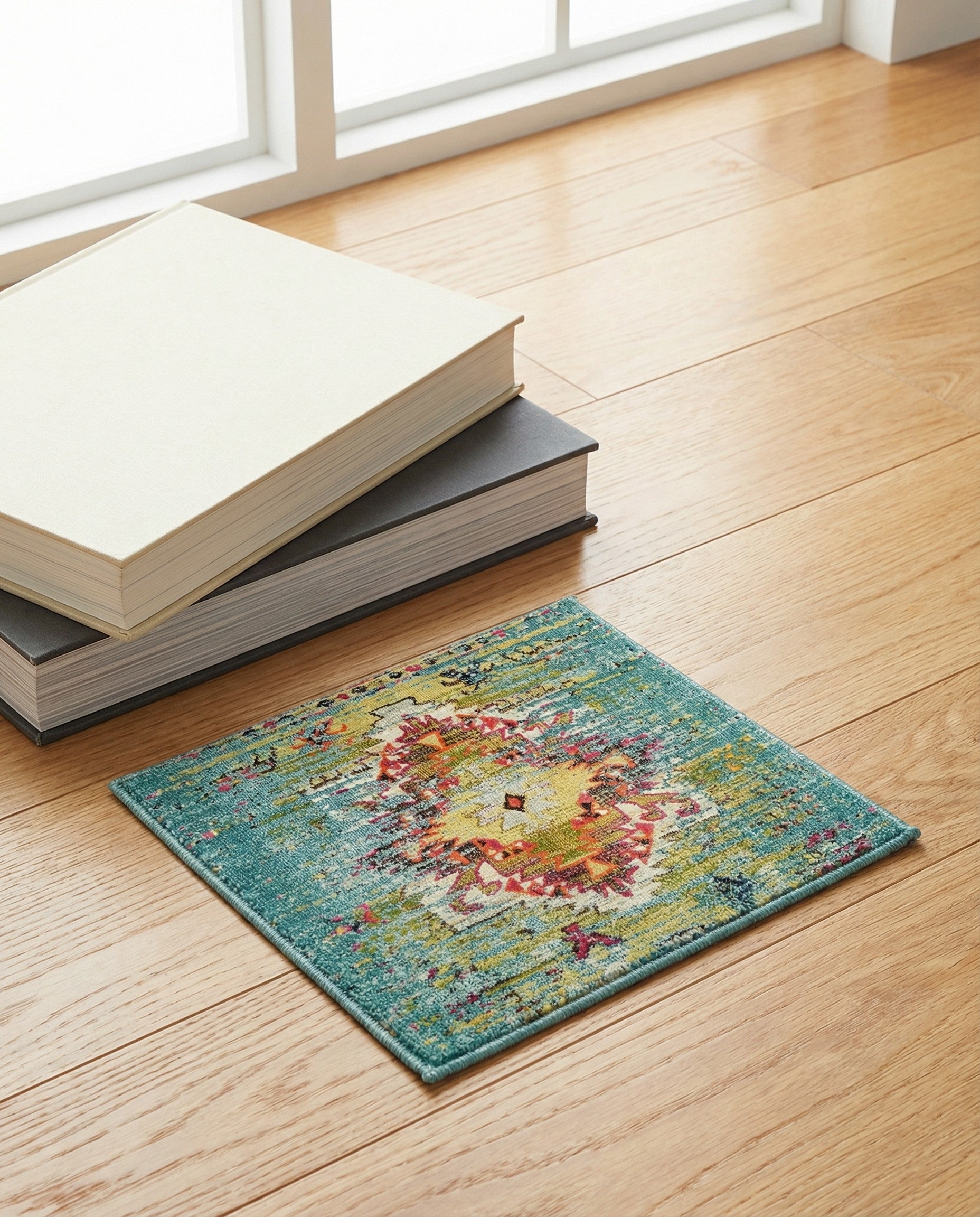 1' 4 x 1' 4 Washable Carnevale Sample Rug