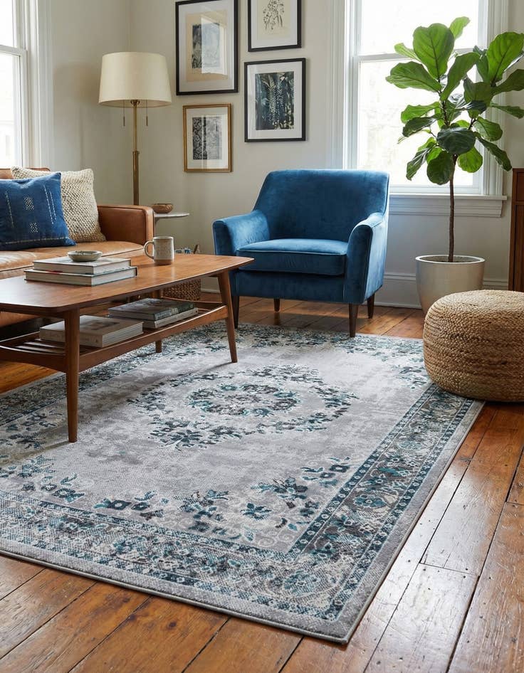 Detail image of 4' x 6' Lucerne Rug