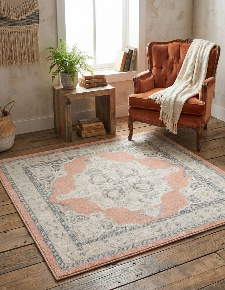 Detail image of 4' x 4' Parker Square Rug