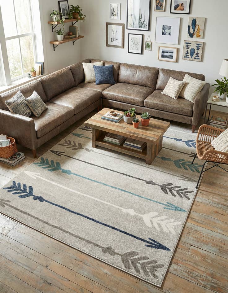 Detail image of 7' 10 x 10' Harvest Rug