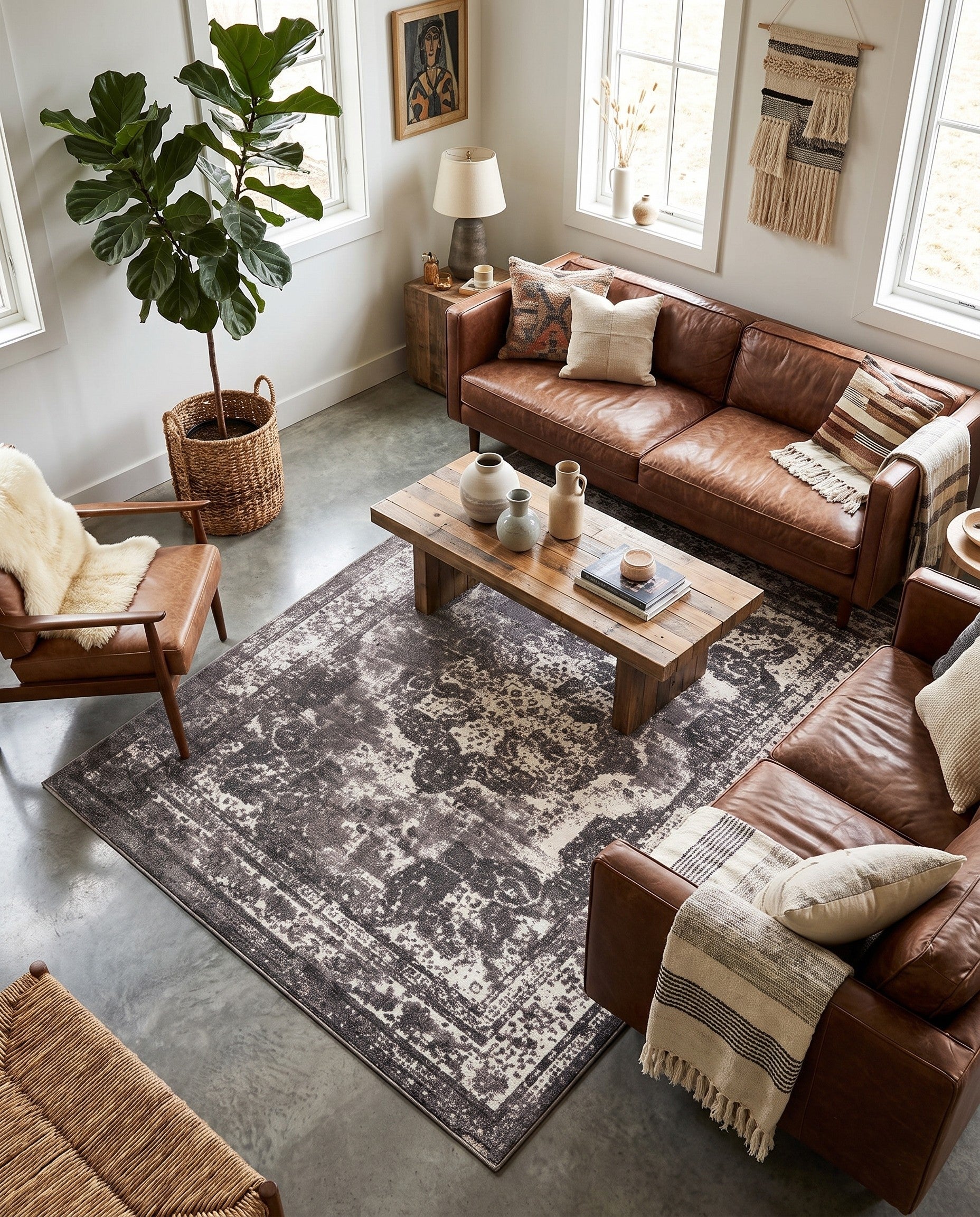 7' x 10' Monaco Rug With Pad Bundle
