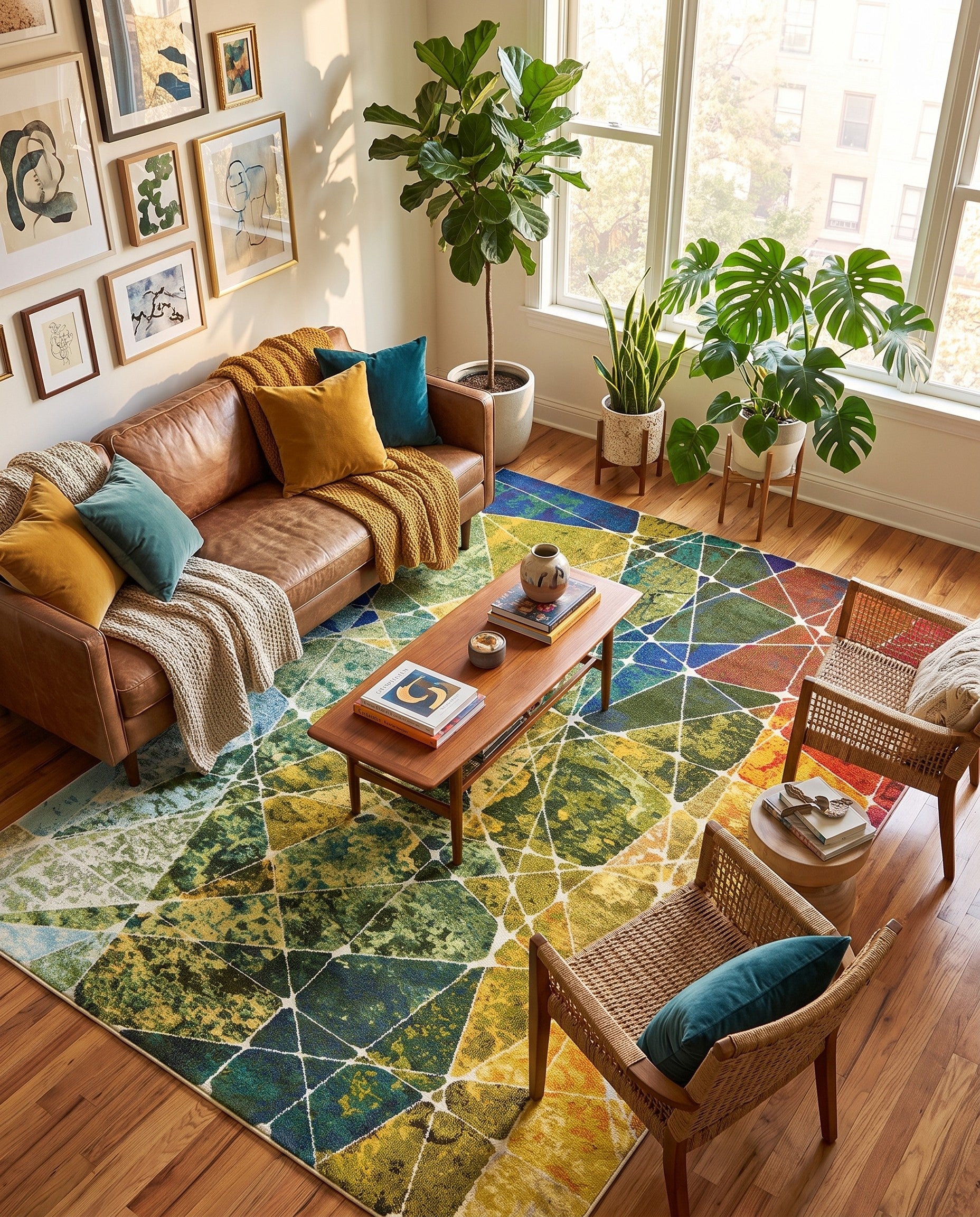275cm x 370cm Washable Casablanca Rug