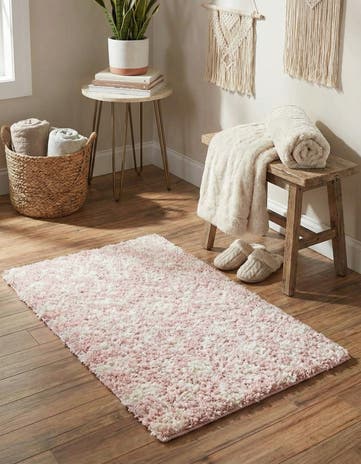 2' x 3' Moroccan Trellis Shag Rug