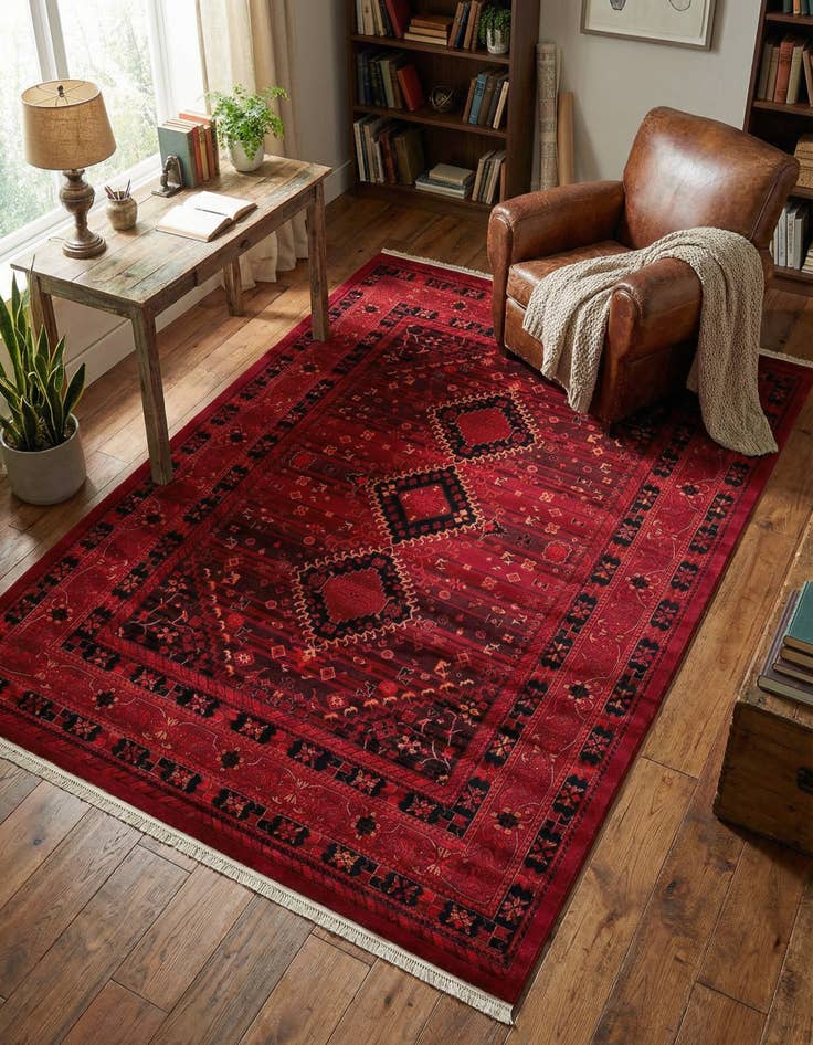 Detail image of 7' 10 x 11' Bokhara Rug