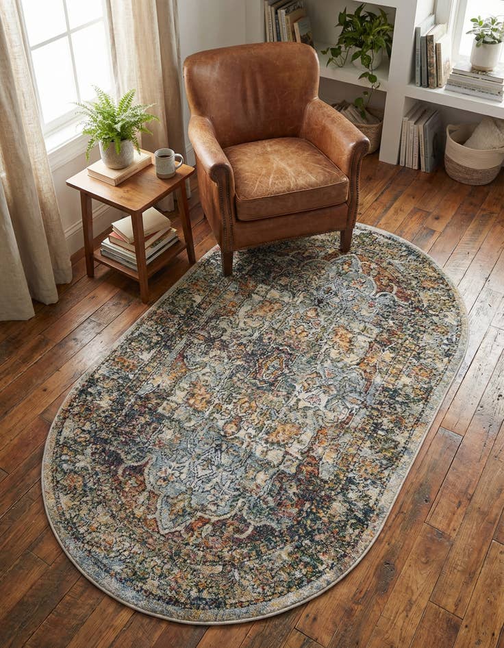 Detail image of 3' 3 x 5' 3 Isabella Oval Rug