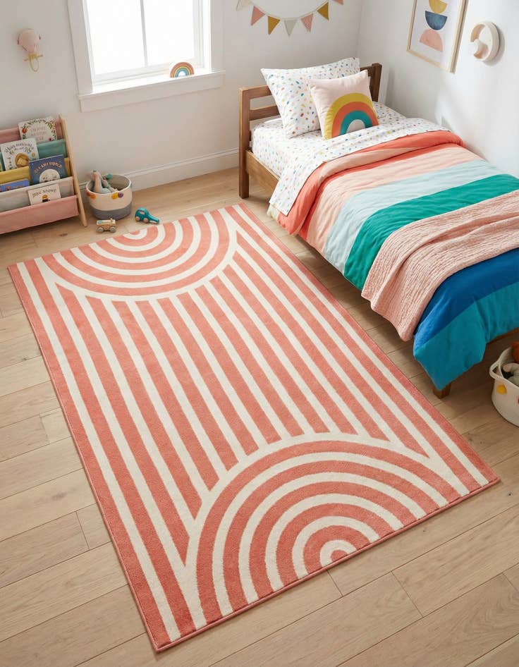 Detail image of 4' x 6' Whimsy Kids Rug