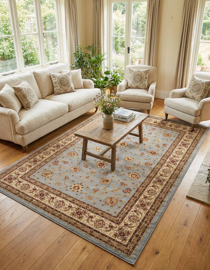 Detail image of 7' 10 x 11' Classic Agra Rug