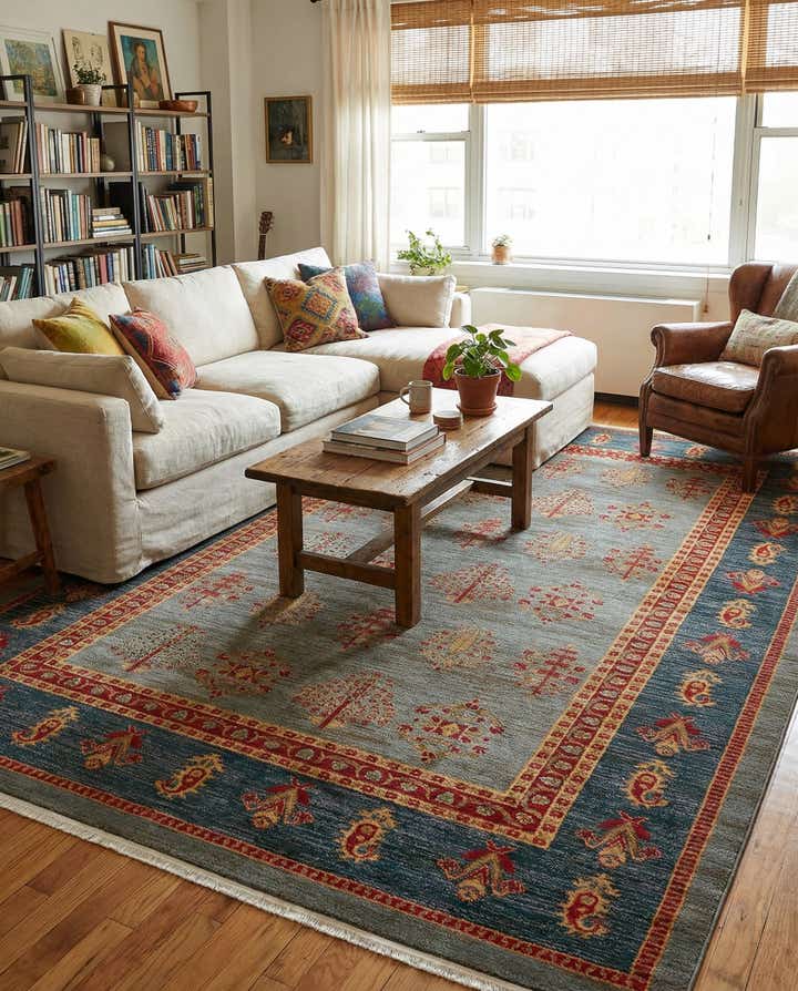 8' x 11' Kashkuli Gabbeh Rug