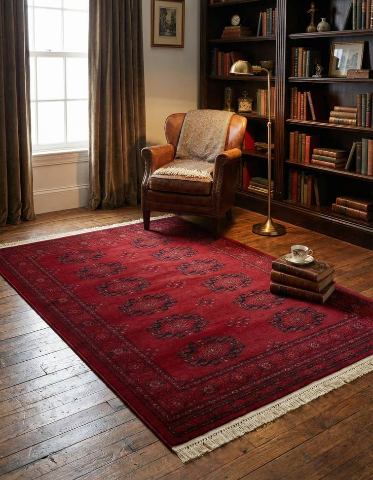 Detail image of 4' x 6' Bokhara Rug