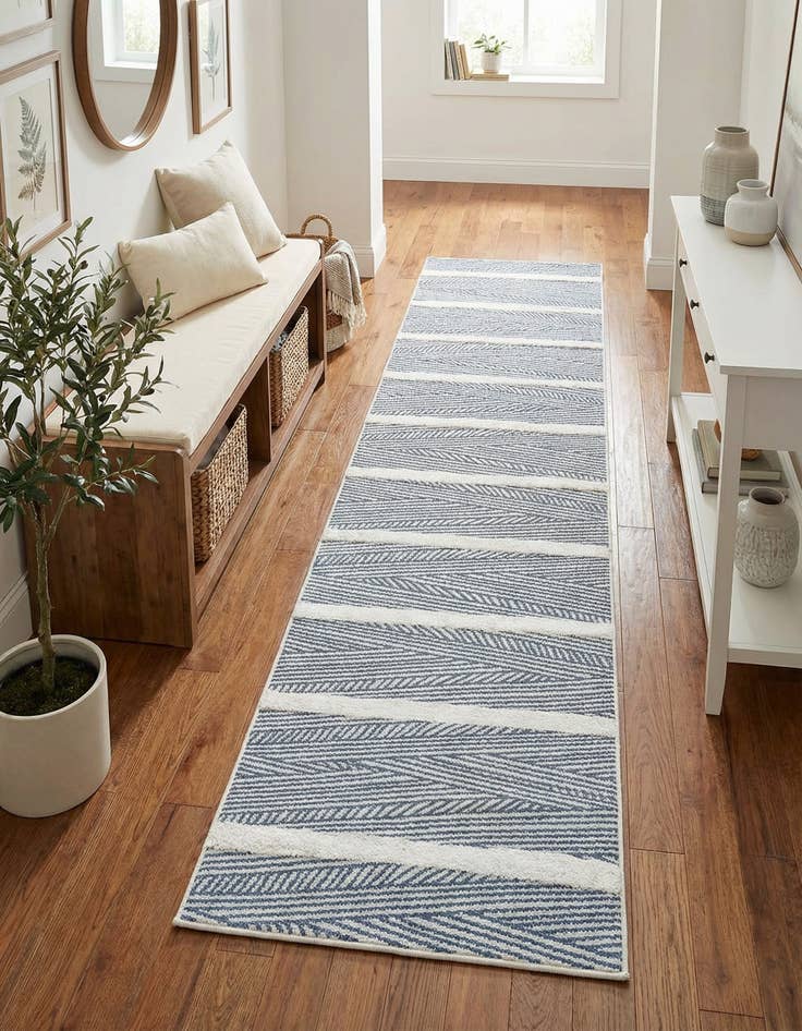 Detail image of 2' 7 x 12' Sabrina Soto Casa Madrid Runner Rug