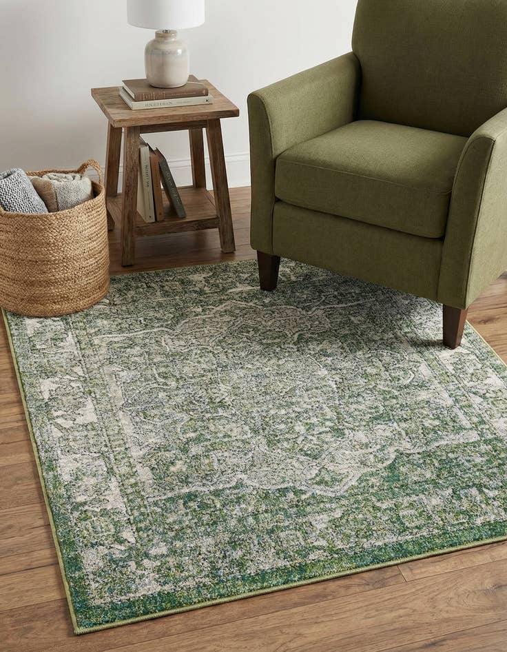 Detail image of 4' x 4' Isabella Square Rug