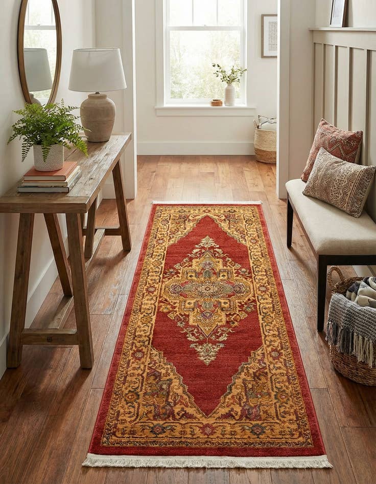 Detail image of 2' 7 x 7' Sara Runner Rug