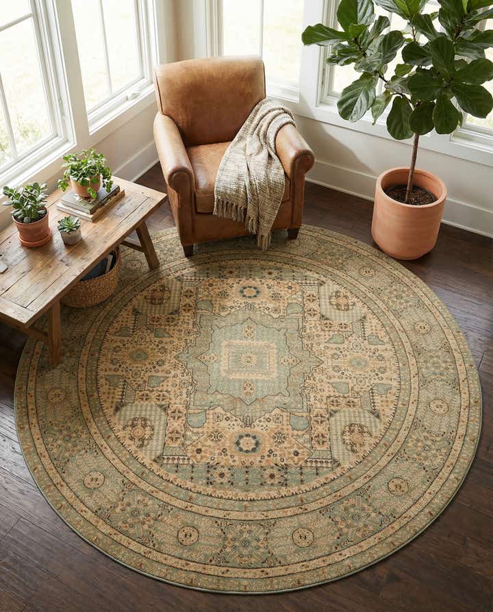 8' x 8' Amina Round Rug