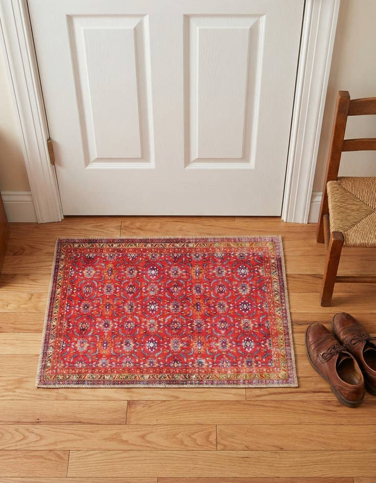 Detail image of 2' x 3' Washable Timeless Rug