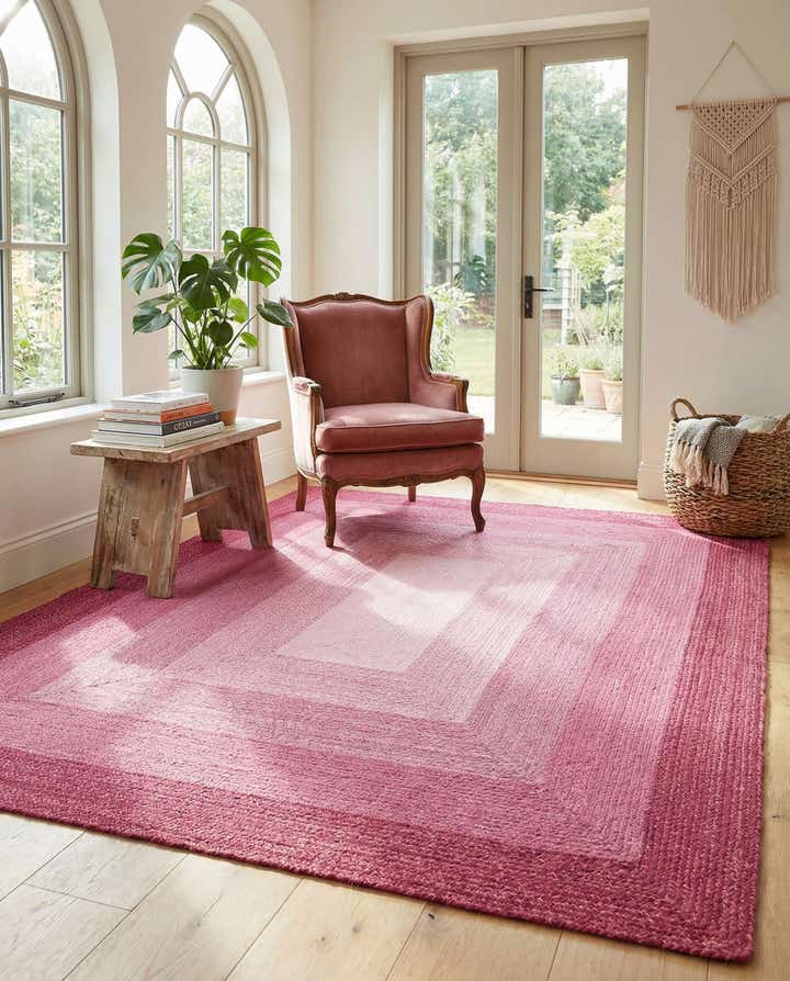 7' 10 x 10' Hand Braided Wool Rug