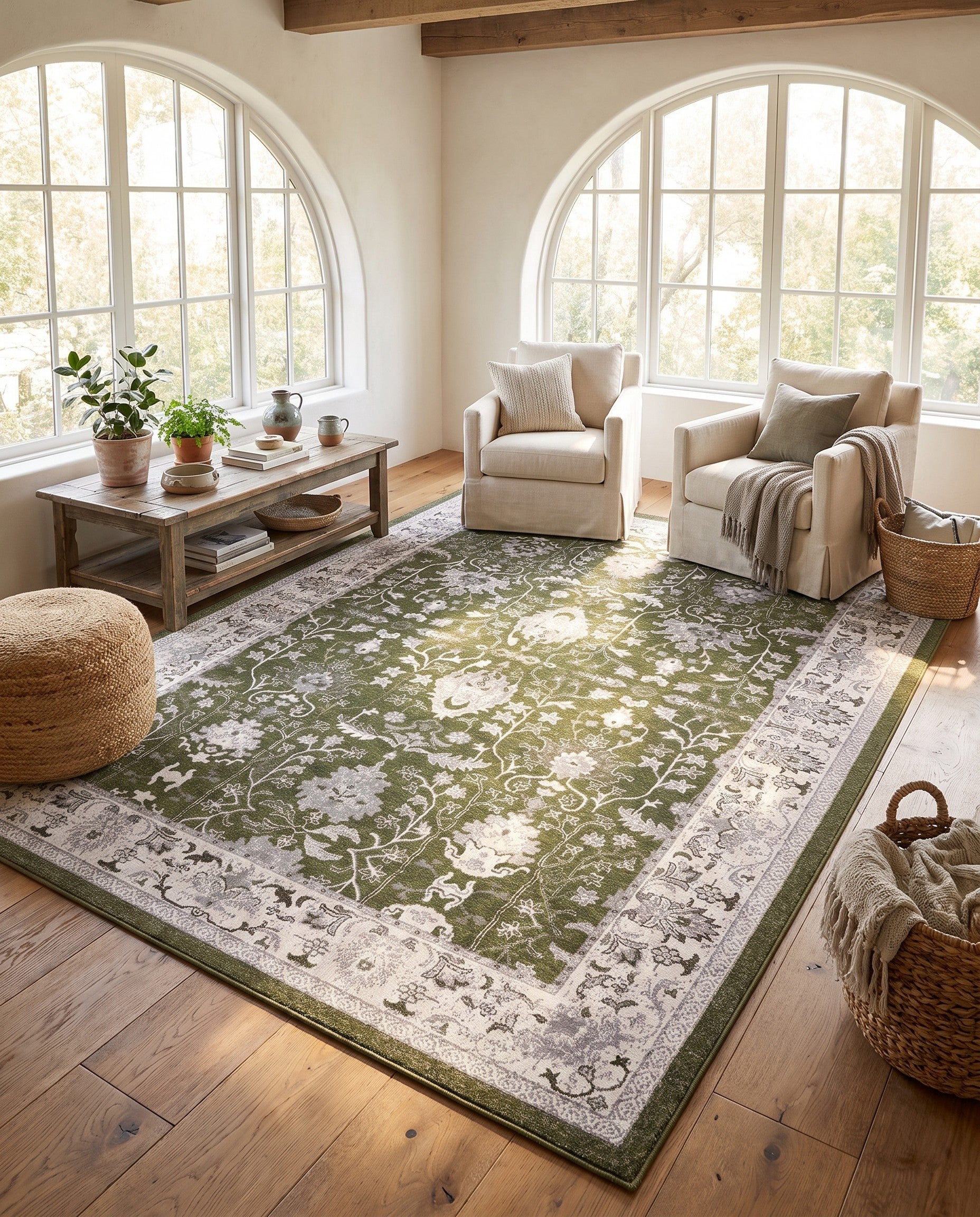 7' 10 x 11' Kamala Washable Rug