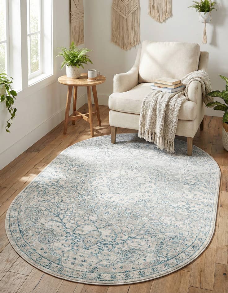 Detail image of 4' x 6' Newport Oval Rug