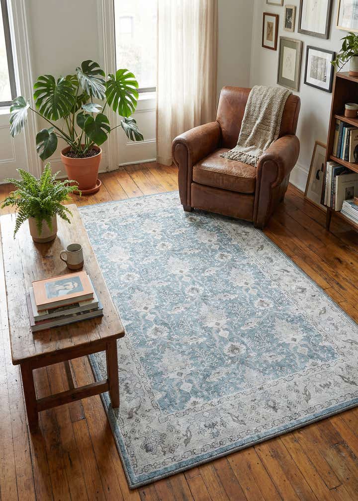 3' 6 x 5' 6 Washable Timeless Rug