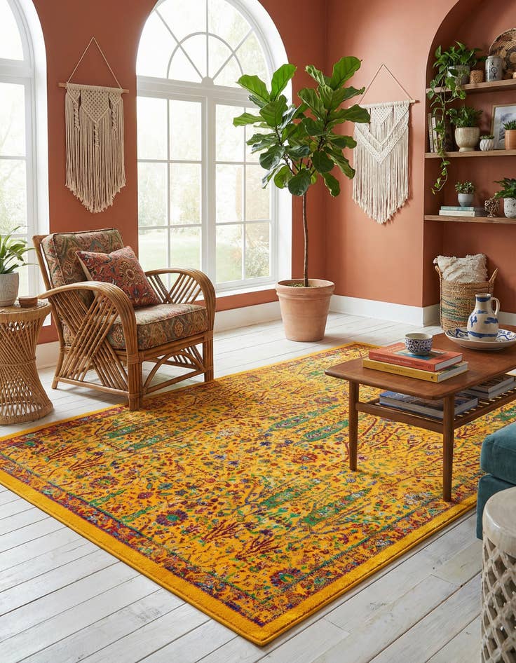 Detail image of 5' 3 x 8' Calypso Rug