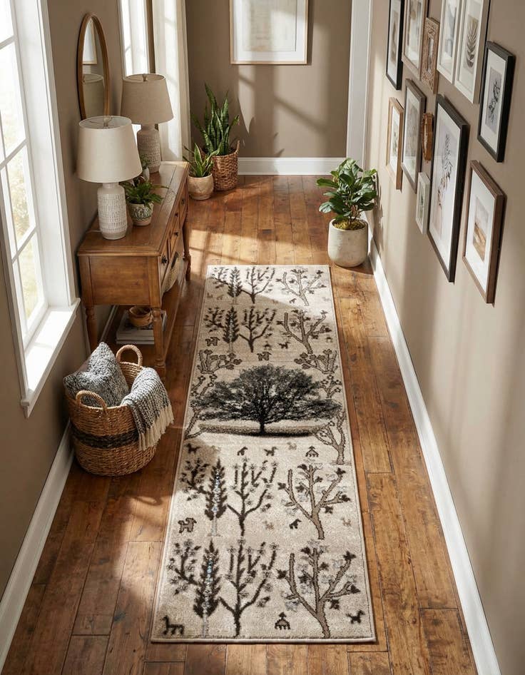 Detail image of 2' x 6' 1 Laguna Runner Rug