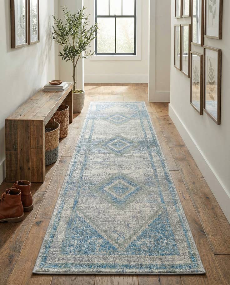 Detail image of 60cm x 245cm Kamala Washable Alfombra Pasillera