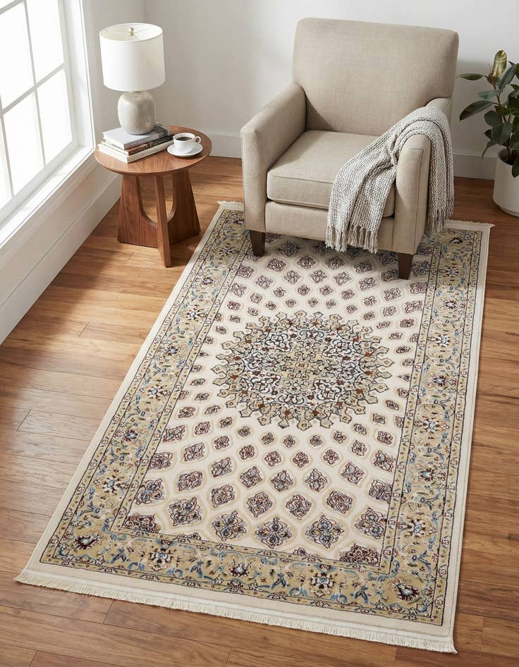 Detail image of 3' x 5' 3 Nain Design Rug