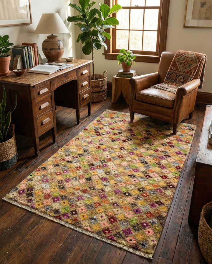 3' 2 x 5' Hand Knotted Balouch Wool Rug