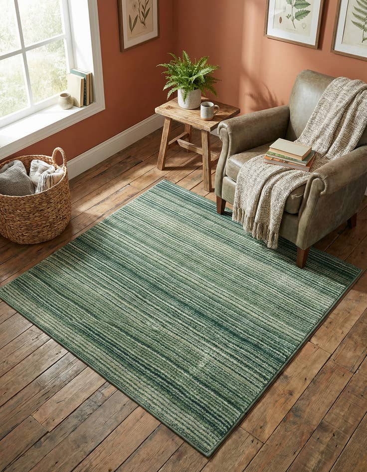 Detail image of 4' x 4' Gemstone Square Rug