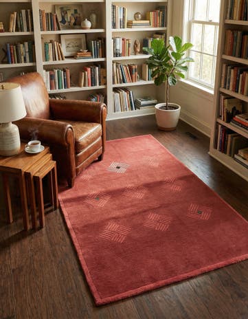 4' x 6' Hand Knotted Nepal Wool Rug