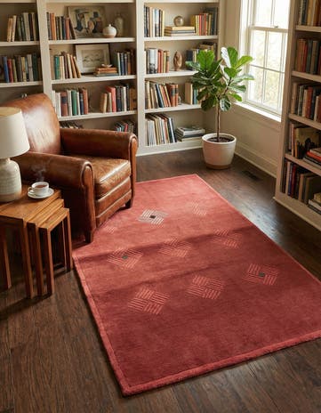 4' x 6' Hand Knotted Nepal Wool Rug