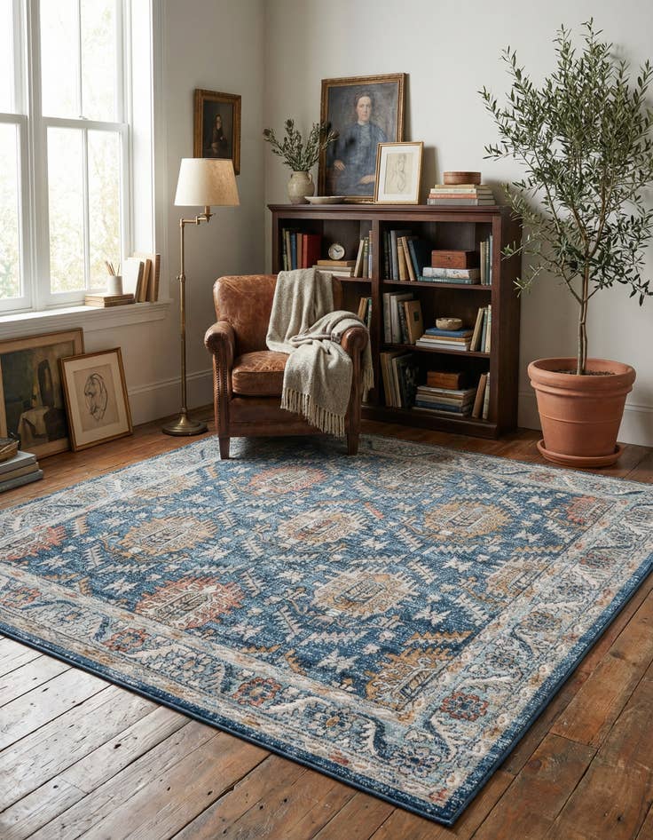 Detail image of  10' x 10' Nyla Square Rug