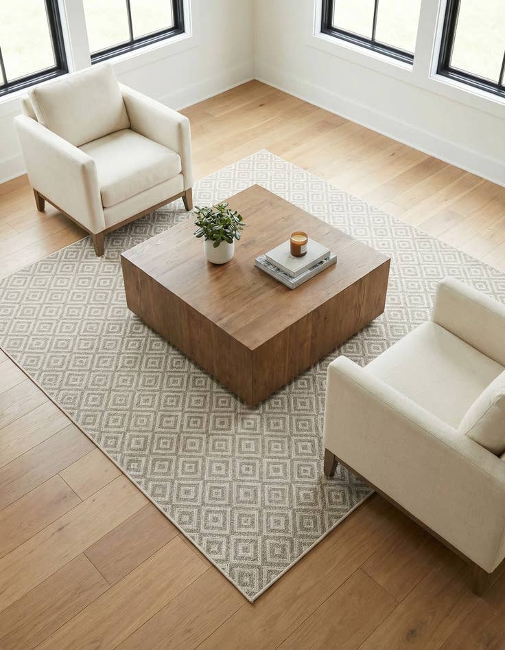 Detail image of 7' 10 x 7' 10 Easy-Clean Jill Zarin Costa Rica Indoor / Outdoor Square Rug
