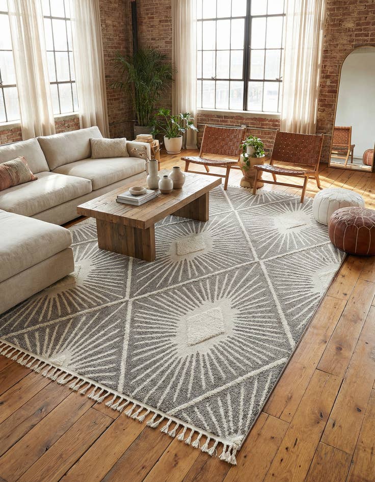 Detail image of 9' 6 x 14' 3 Boho Rug