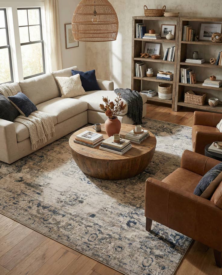 Detail image of 10' x 10' Oregon Square Rug