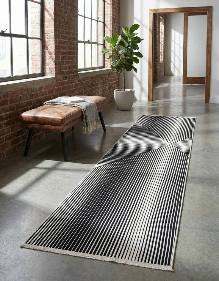 Detail image of 2' 7 x 12' Milano Runner Rug