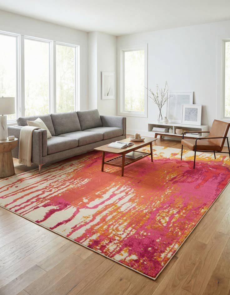 Detail image of 9' x 12'  Washable Casablanca Rug