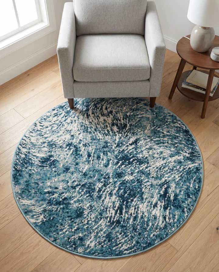 4' x 4' Oasis Round Rug