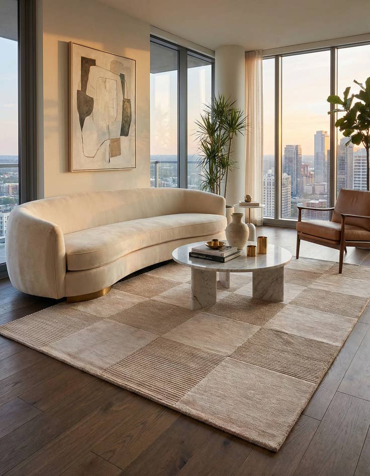 Detail image of 4' 6 x 6' 8 Darya Rug