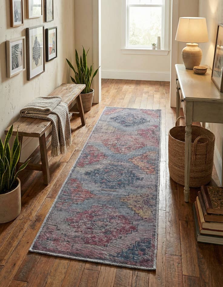 Detail image of 2' x 5'  Washable Sisu Runner Rug