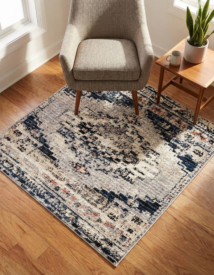 Detail image of 4' x 4' Tucson Square Rug